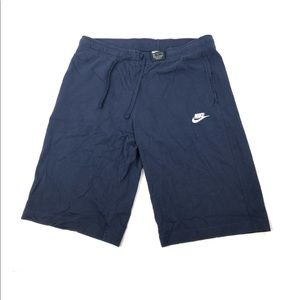 mens nike sweatpant shorts